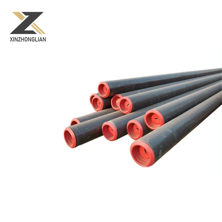 Tubo di acciaio al carbonio rotondo senza saldatura con rivestimento nero 10 20 Q235 Q345 per oleodotti e gasdotti