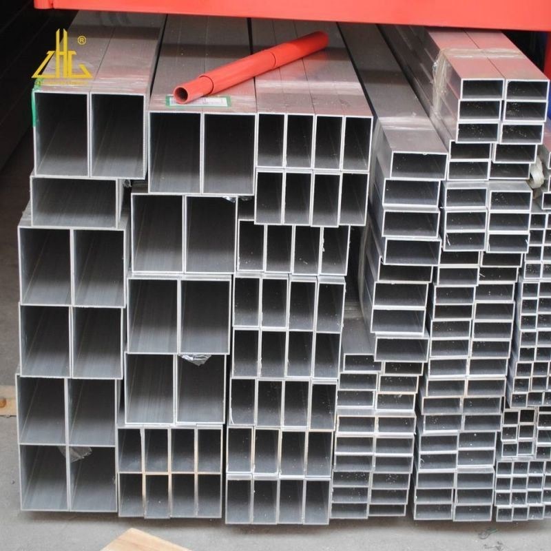 Shandong Silver Aluminium Tube Pipe 1060 3003 6061 6063 per parti di macchine industriali