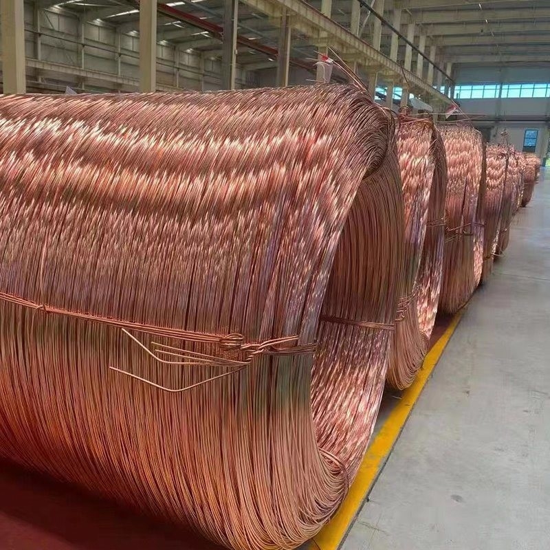 Filato di rame rosso 99,99% purezza ottone lega di rame argento rivestito filo rotondo ricoperto