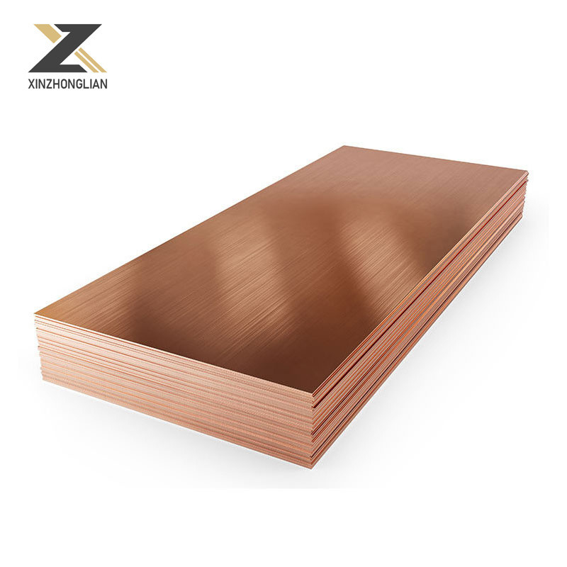 Dimensioni personalizzate Placca di rame puro ad alta purezza e GB EN ASTM JIS BS Standard